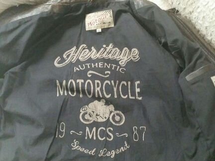 Куртка мужская кожаная motogp