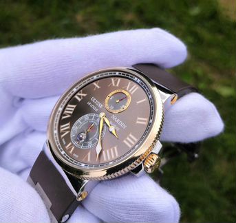 Биколорный ulysse nardin (265-67-3/45)