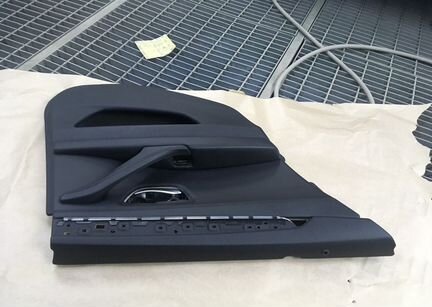 BMW 5 f10 f11 обшивка двери задняя левая (кожа )