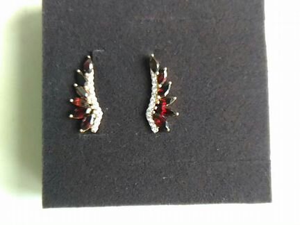 Каффы и крестик с гранатом 585