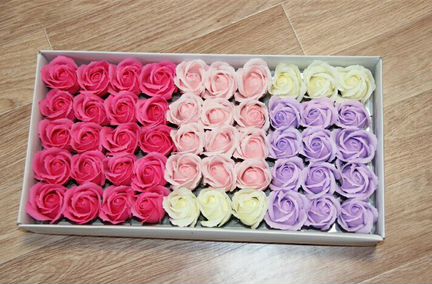 Мыльные розы оптом