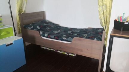 Кровать детская IKEA с ортопедическим матрасом