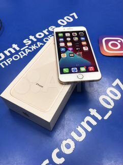 iPhone 8 plus золотой