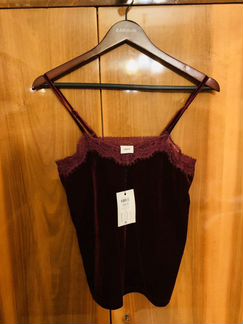 Бордовый топ JDY