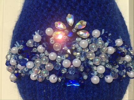 Шапка с помпоном