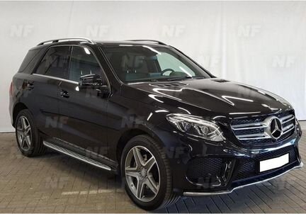 Пороги Mercedes GLE