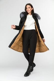 Зимняя парка с мехом 21555 р.50