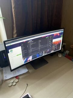 Монитор dell u3415w 34