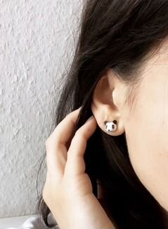 Сережки французского бренда nachbijoux
