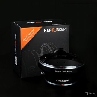Адаптер K&F Concept Bronica SQ - Nikon F новый