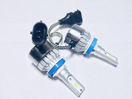 Светодиодные лампы h11 c6 led headlight 6000k