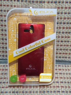 Чехол+Плёнка для Sony ST25i Xperia U