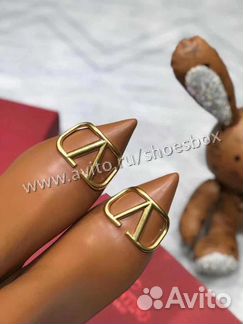 Кожаные туфли Valentino