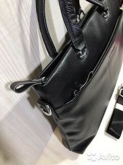 Мужская кожаная сумка Hugo Boss Lux