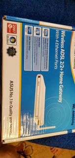 Adsl 2/2 модем с WI-FI роутером asus