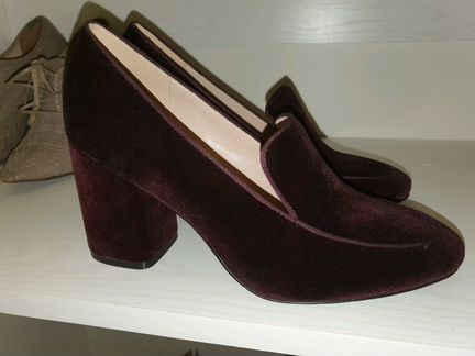 Туфли бархатные Новые 38р Эконика
