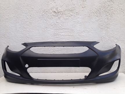 Бампер Хендай Солярис 2010-2014 дорестайл