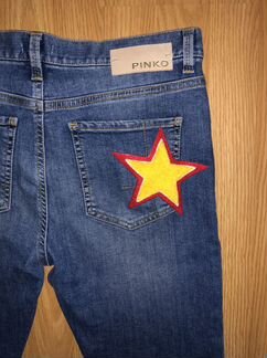 Джинсы укороченные Pinko