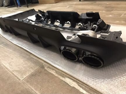 Диффузор черный 53 AMG на CLS 257