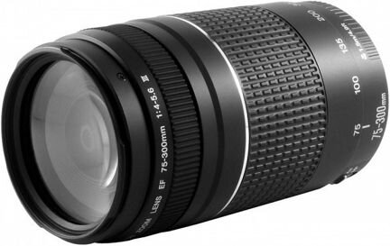 Canon EF 75-300mm f/4-5.6 III новый витринный