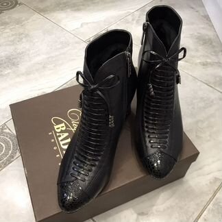 Новые демисезонные кожаные ботильоны Baden 37 разм