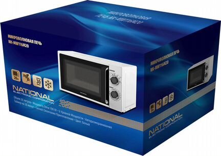 Микроволновая печь national NK-MW116M20