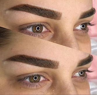 Татуаж губ бровей стрелок