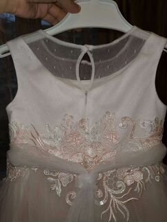 Платье праздничное 110 и туфли