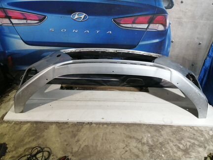 Hyundai Sonata 7 2017-2019 бампер передний