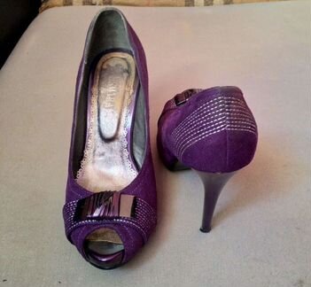 Туфли с открытым носом