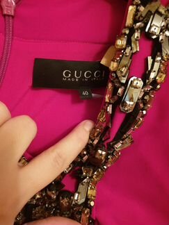 Платья Gucci фуксия оригинал