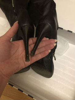 Осенние сапоги эконика натуральная кожа