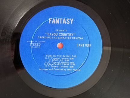 Creedence Clearwater Revival Bayou Country 1 press