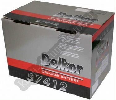 Аккумулятор Delkor 74 А.ч 57412