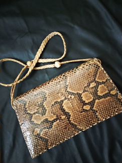 Сумка из натур кожи питона. Винтаж (77-78гг)