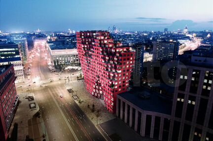 Апартаменты-студия, 39.1 м², 7/19 эт.