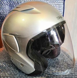 Мото шлем Shark RSJ Jet silver