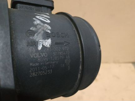 Вольво XC70 S80 расходомер воздуха дизель D5244T15