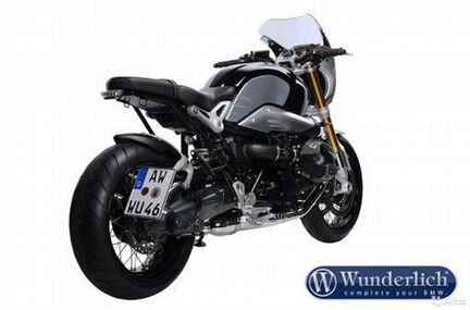 BMW R NineT боковое крепление номера Wunderlich