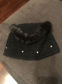 Шапка женская шерстяная