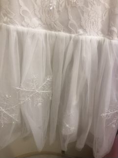 Платье Снежинка