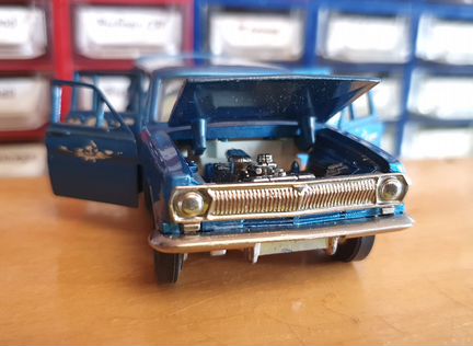 Газ 24-02 Аэрофлот Волга А13 модель 1:43 металлик