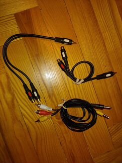 Кабель Jack 3.5 (F) - 2 RCA (M)
