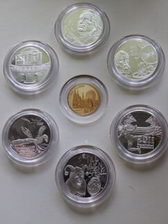 Динозавр. Монетовидные жетоны Германия 2011г