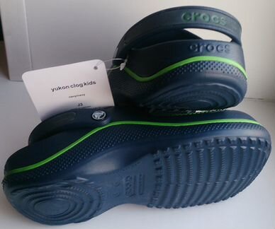 Сабо сандалии Crocs yukon clog kids 25 - 28 р