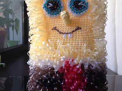 Мочалка спанч боб. Игрушки из мочалки. Мочалка спанч боб крючком. Мочалка игрушка пикачу крючком. Боб мочалка крючком.