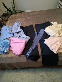 Мужские вещи. Костюмы, рубашки, брюки