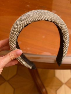 Ободок из страз Zara