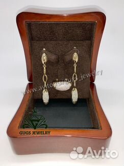 Кольцо и Серьги из желтого золота chimento