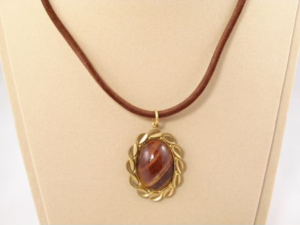 Подвеска Бычий глаз (18х25мм)